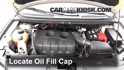 2013 Ford Edge SE 2.0L 4 Cyl. Turbo Aceite Agregar aceite